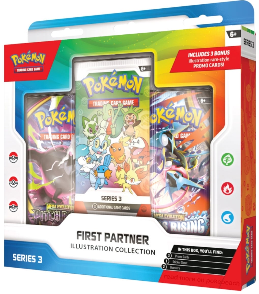 Pokemon TCG First Partner Illustration Collection Series 3 box