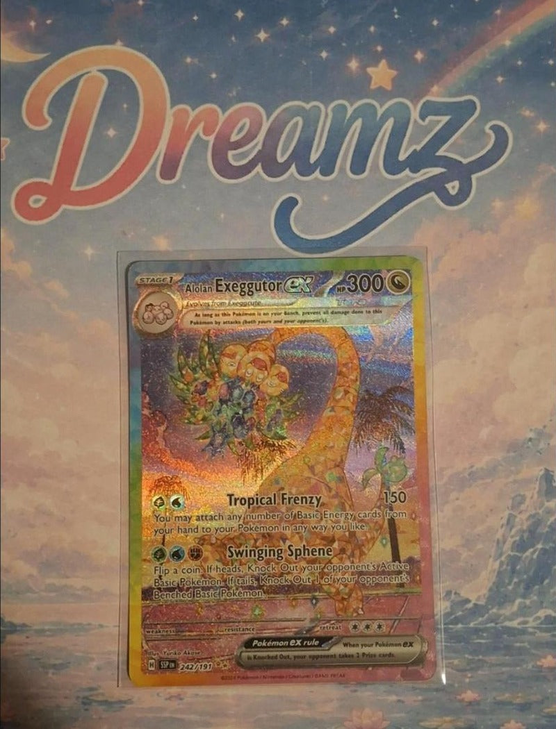 Alolan Exeggutor EX SIR 242/191 front