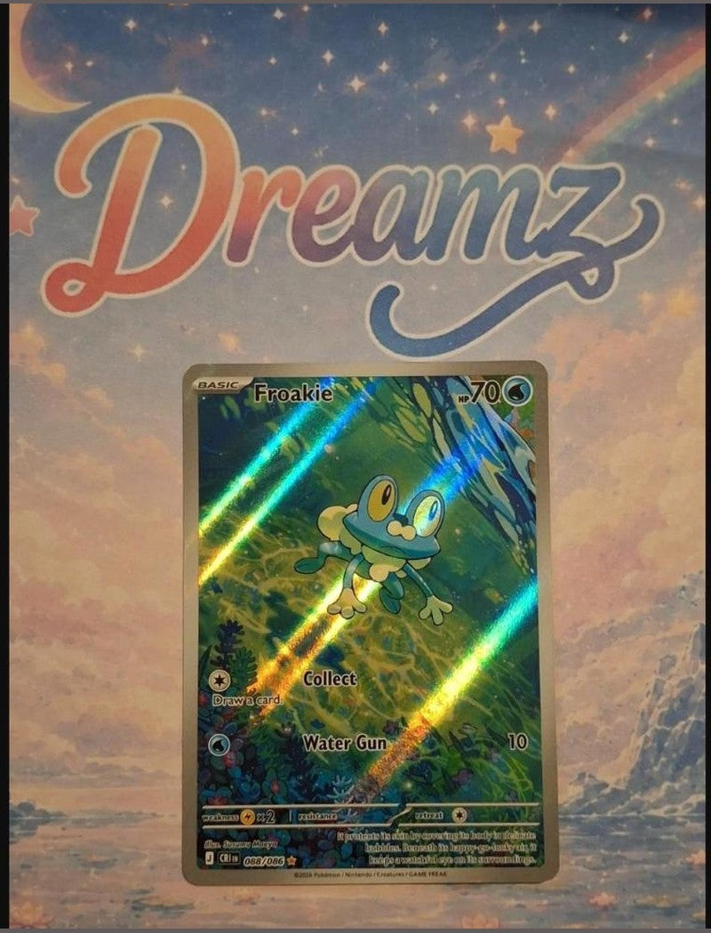 Froakie 088/086 Art Rare front