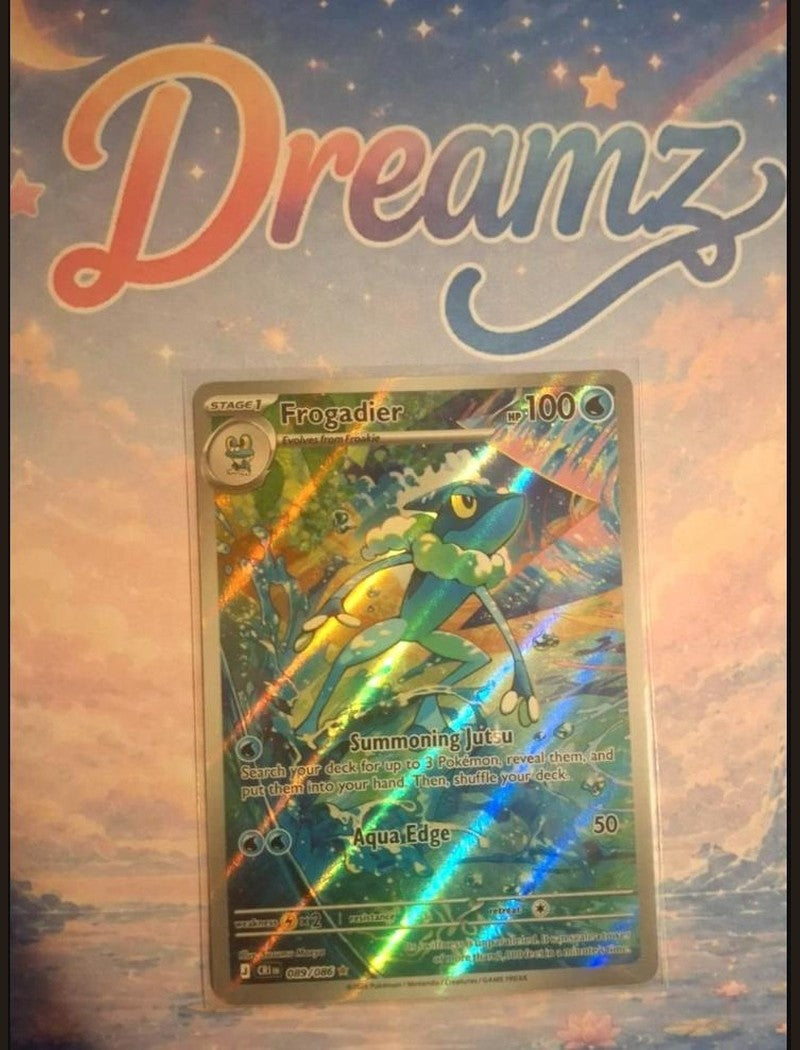 Frogadier 089/086 Illustration Rare front