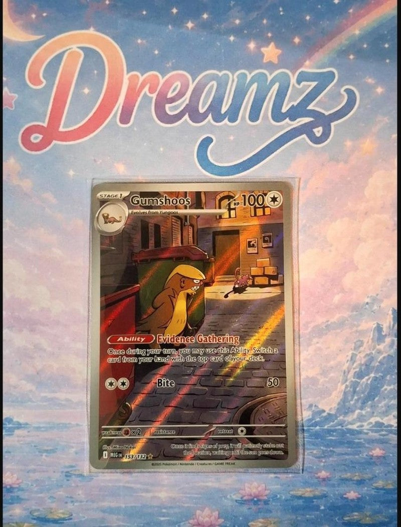 Gumshoos 153/132 Art Rare front