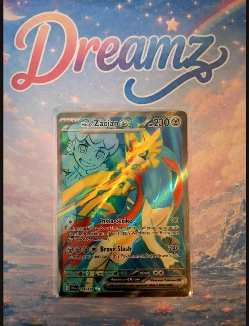 Hop's Zacian ex 176/159 Ultra Rare front