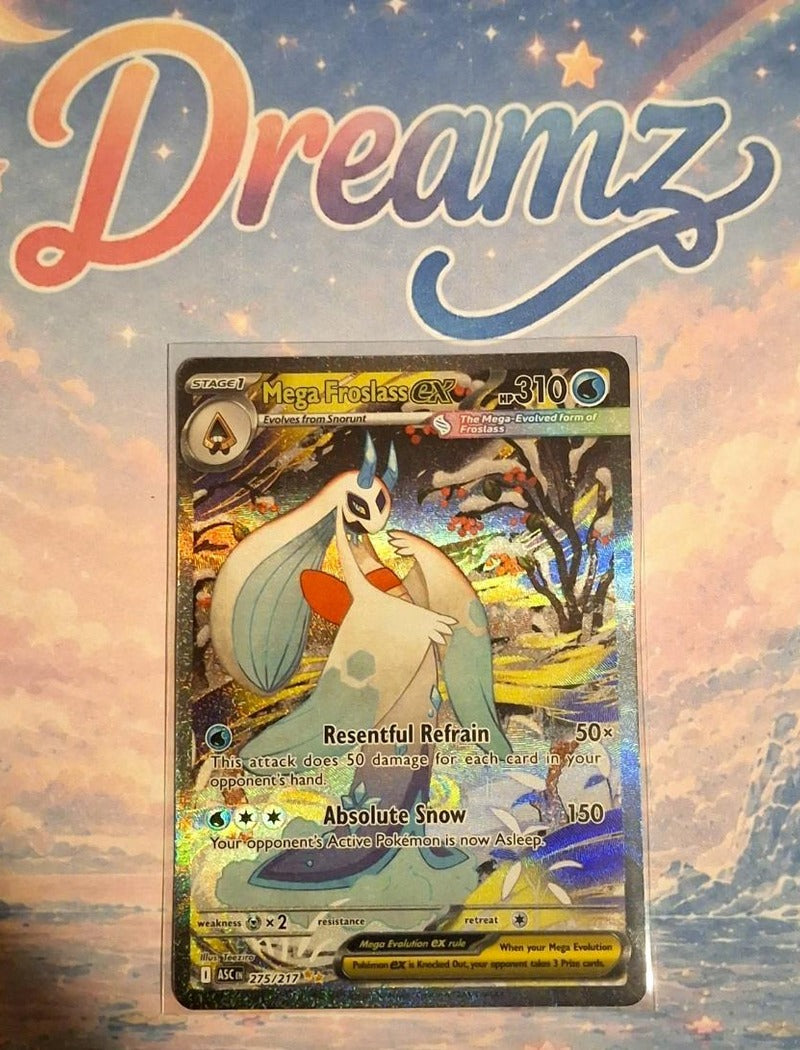 Mega Froslass EX SIR 275/217 front