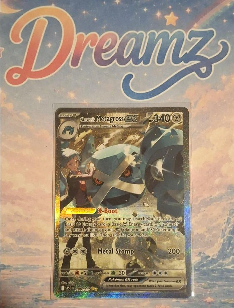 Steven's Metagross EX SIR 289/217 front