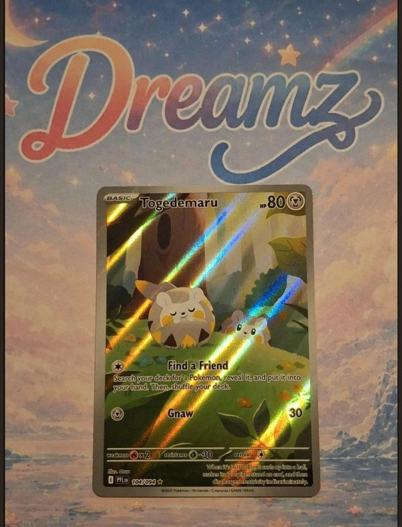 Pokémon TCG Togedemaru Illustration Rare 104/094 – DreamZTCG