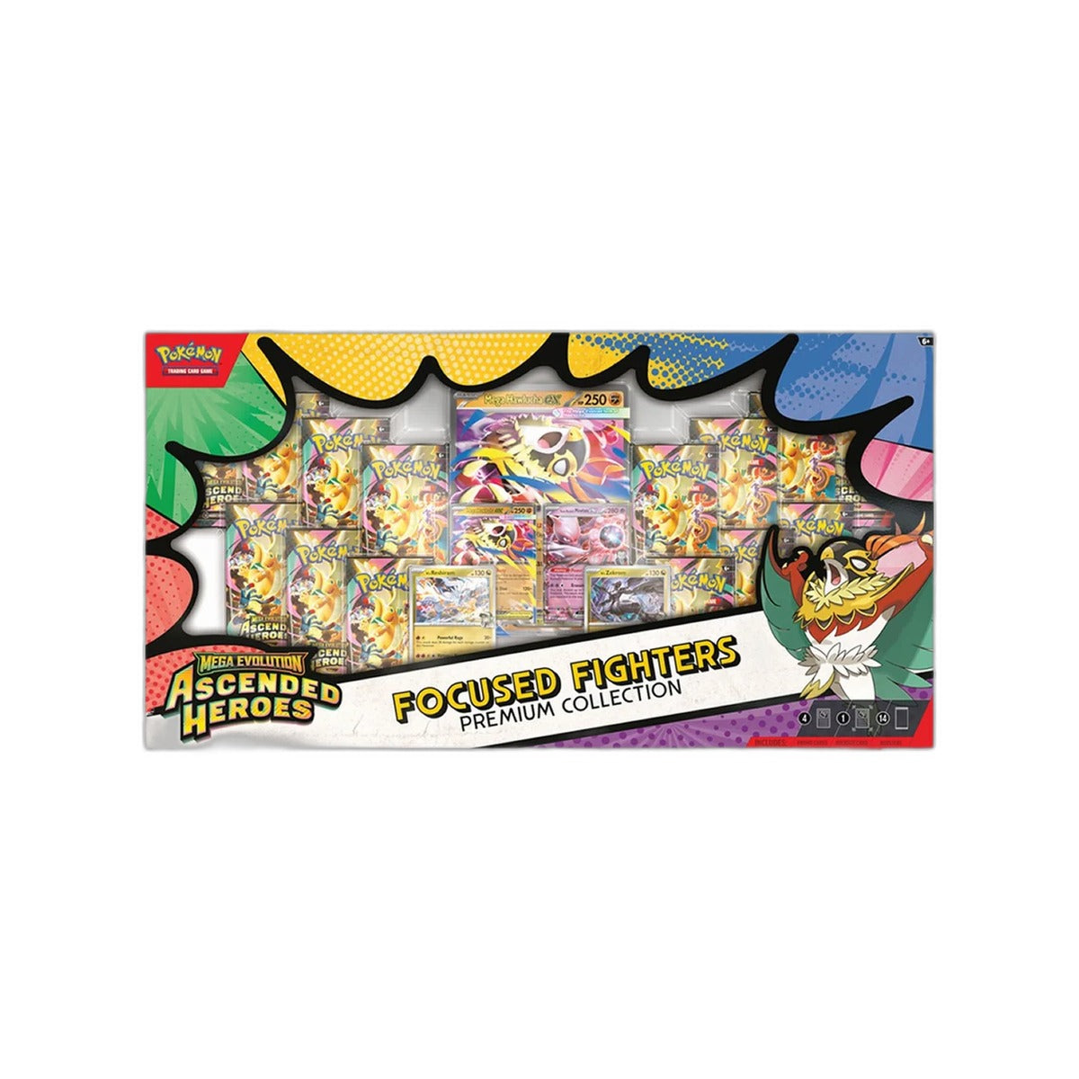 Pokémon TCG Ascended Heroes Focused Fighters Premium Collection