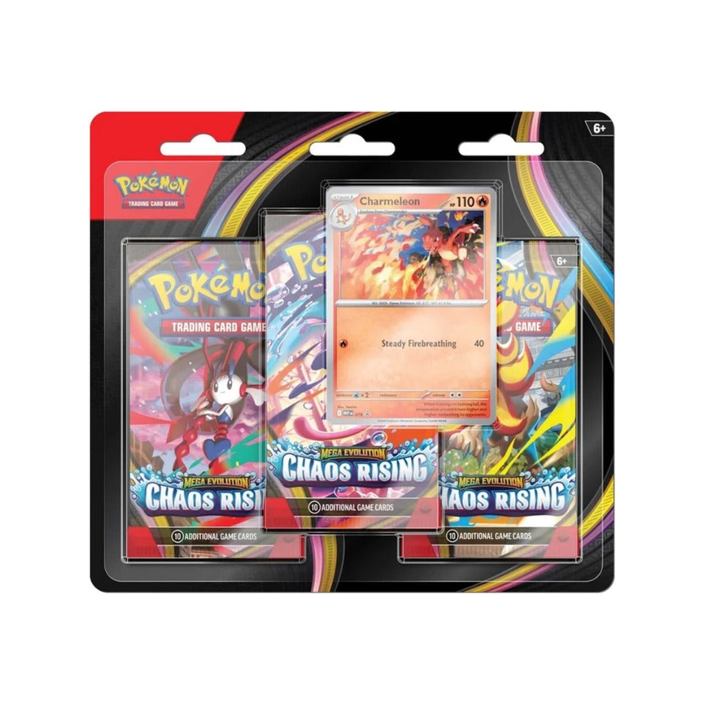 Pokémon TCG Chaos Rising 3 Pack Blister