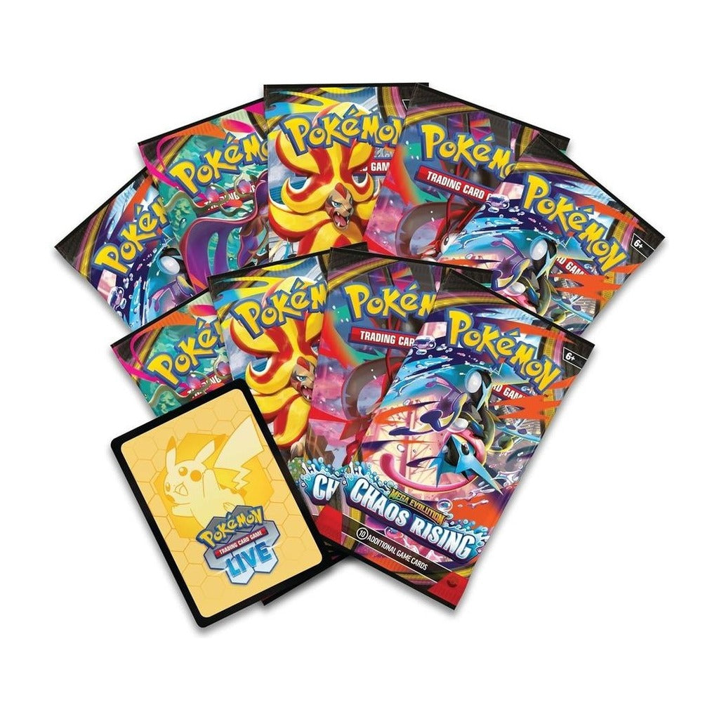 Pokémon TCG Chaos Rising Elite Trainer Box - booster packs