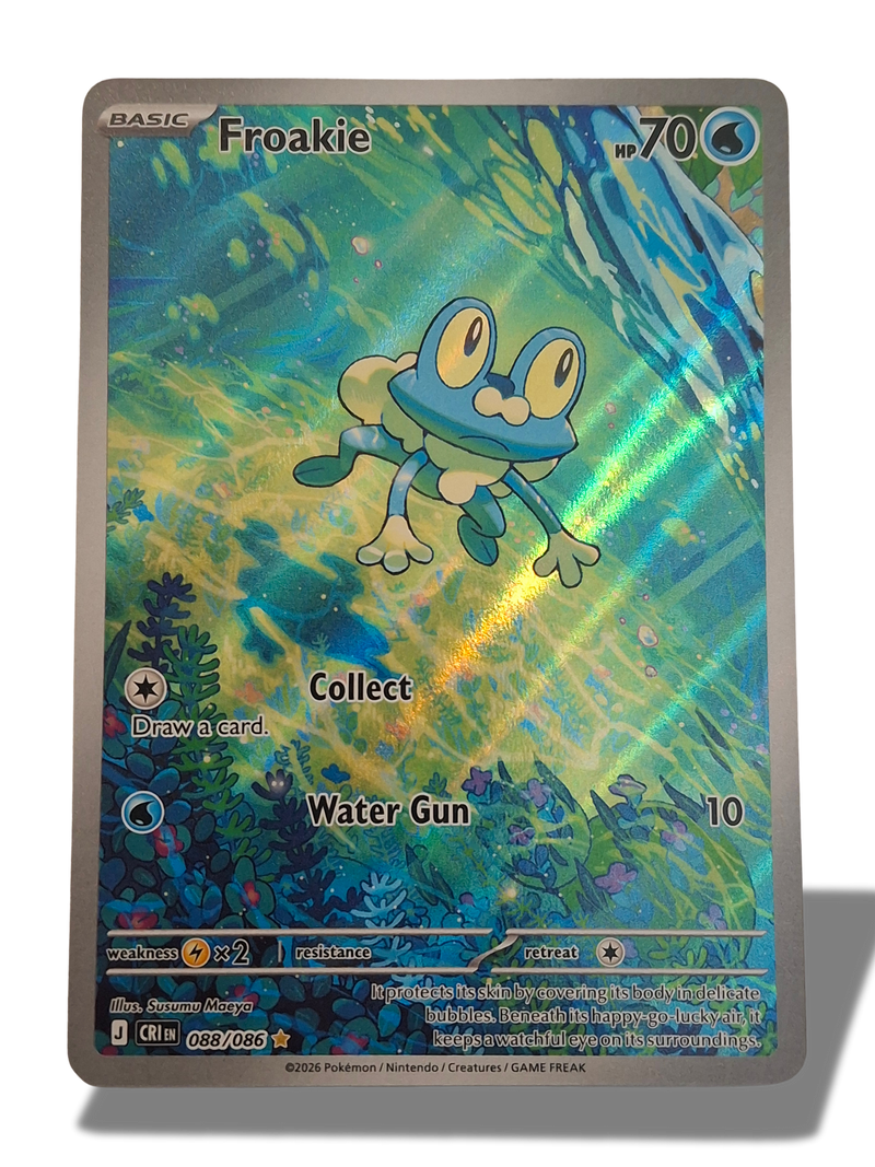 Pokémon TCG Froakie Illustration Rare 088/086