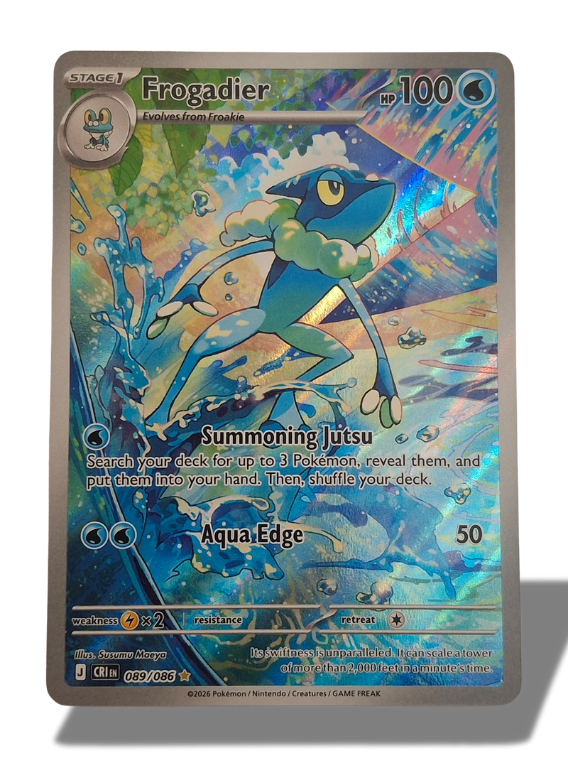 Pokémon TCG Frogadier Illustration Rare 089/086