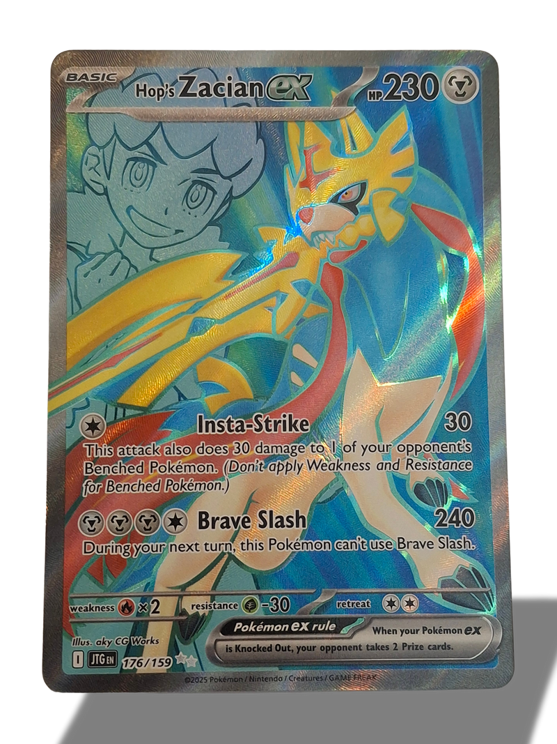 Pokémon TCG Hop's Zacian EX Ultra Rare 176/159