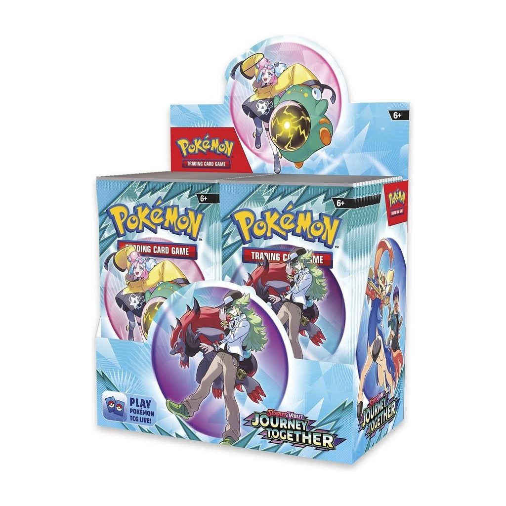 Pokémon TCG Journey Together Enhanced Booster Box - display box