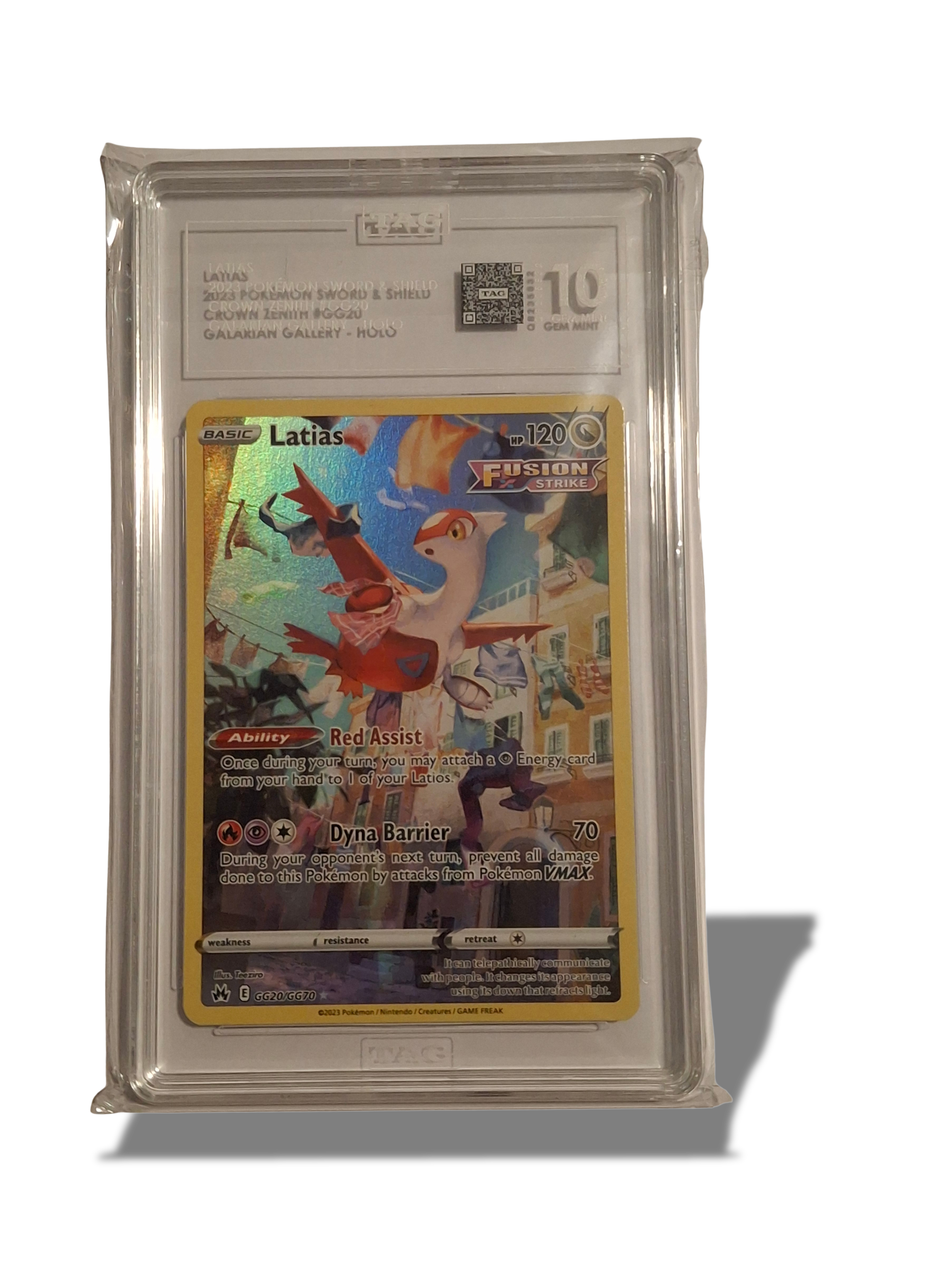 Pokémon TCG Latias Galarian Gallery GG20/GG70 TAG 10
