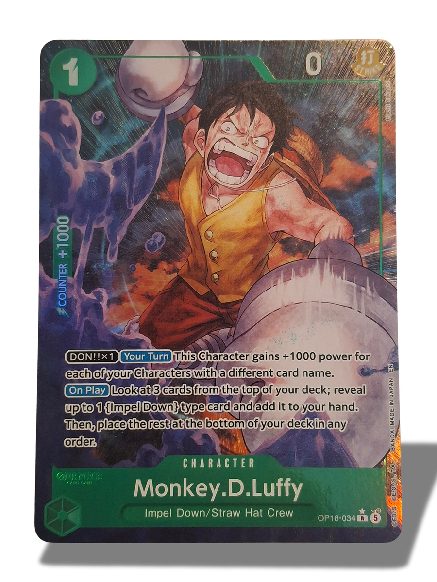 Monkey D. Luffy Alt Rare OP16-034 - front