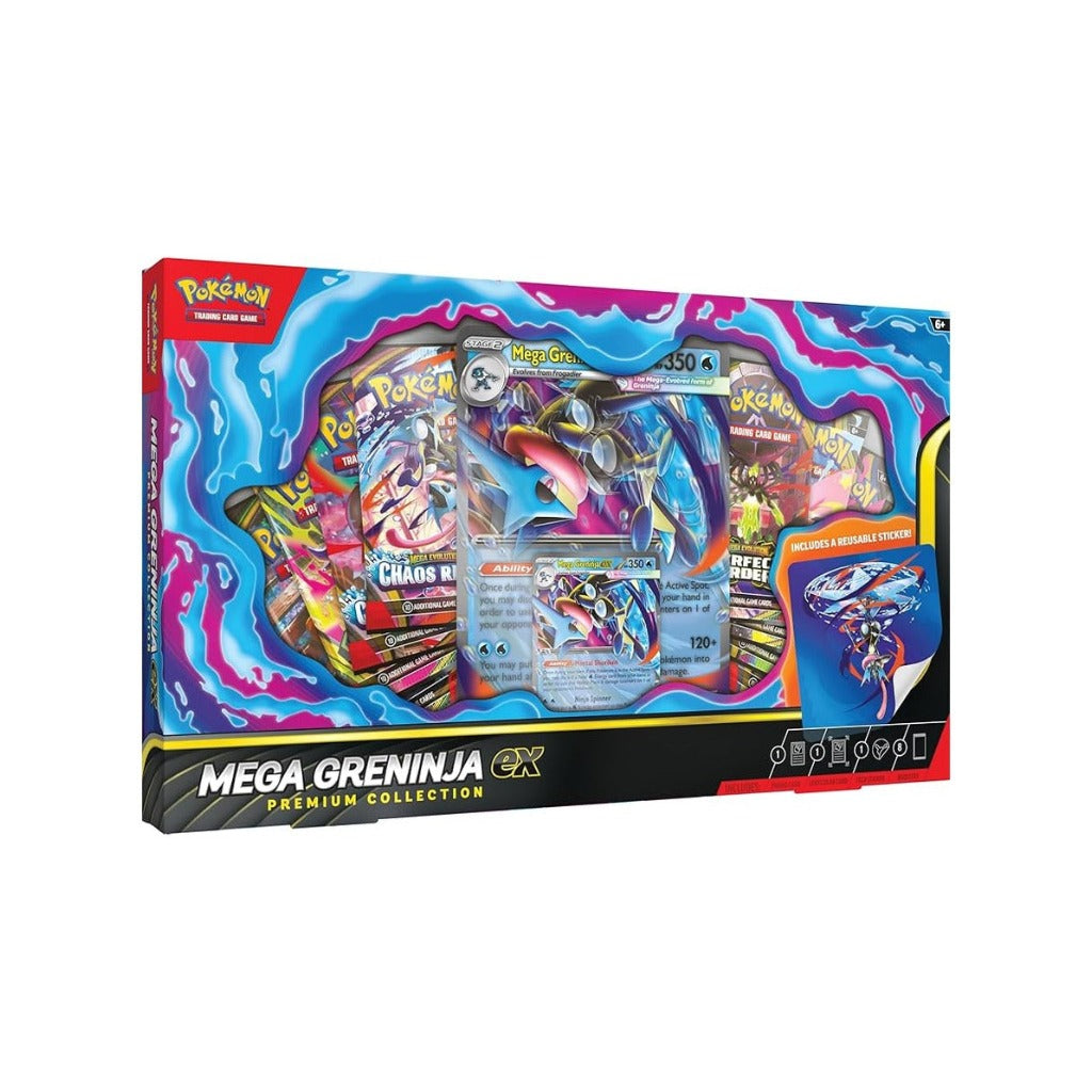 Pokémon TCG Mega Greninja Ex Premium Collection