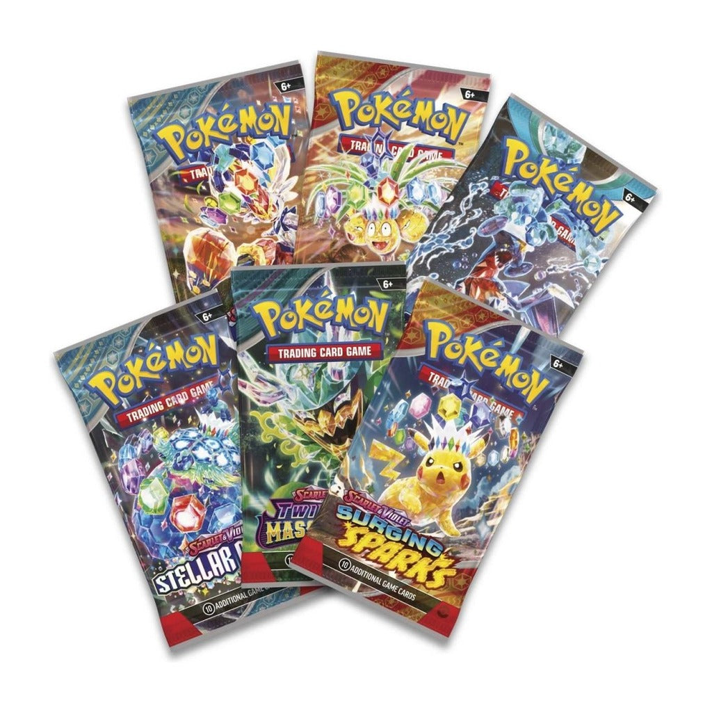 Pokémon TCG Ogerpon Ex Premium Collection - booster packs