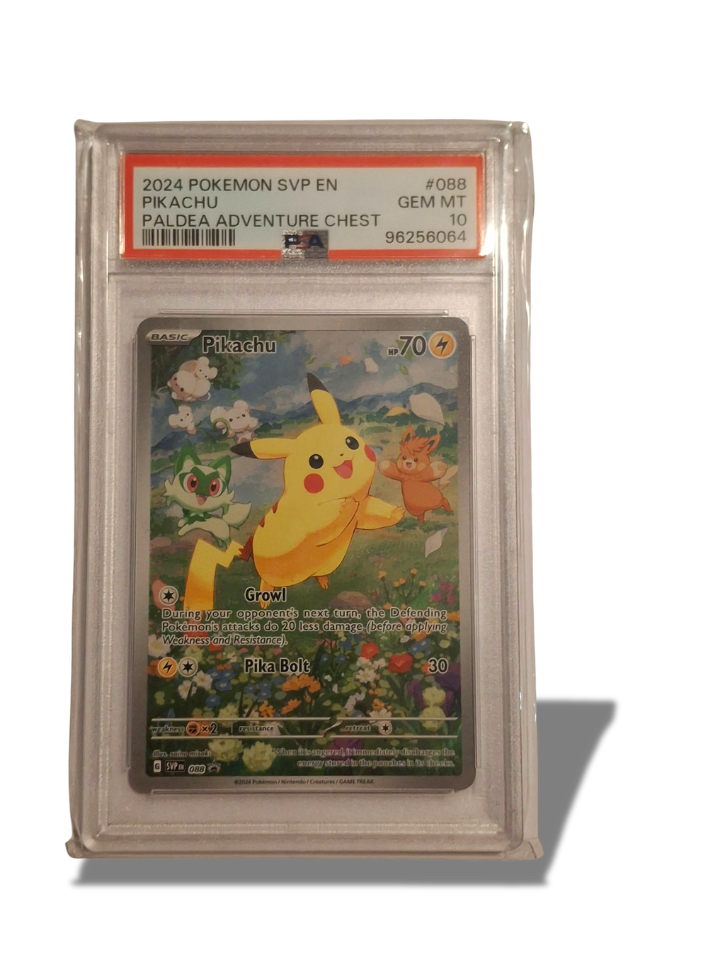 Pokémon TCG Pikachu SV Promo 088 PSA 10