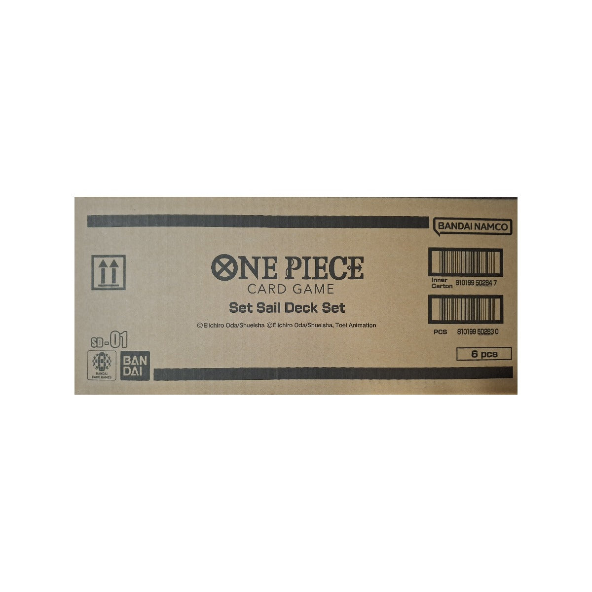 Set Sail Deck [SD-01] - Sealed Carton 6 Boxes Inside - front