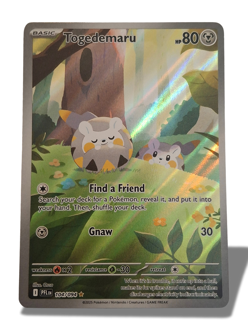 Pokémon TCG Togedemaru Illustration Rare 104/094