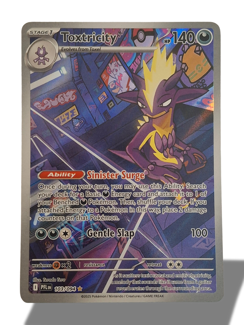 Pokémon TCG Toxtricity Illustration Rare 103/094